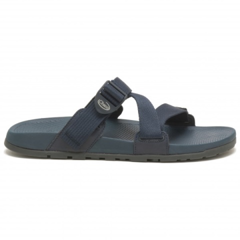 Chacos Navy Lowdown Slide-Sandals