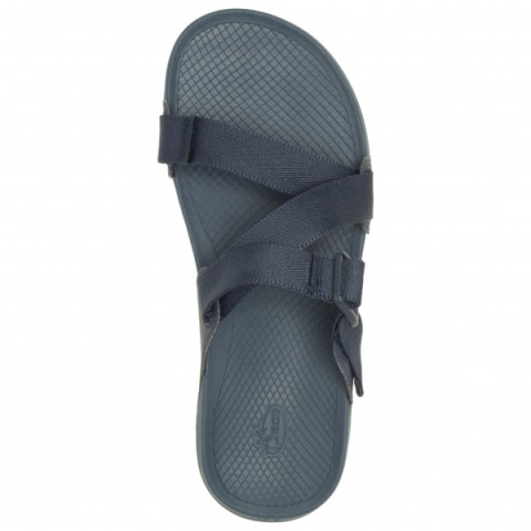 Chacos Navy Lowdown Slide-Sandals