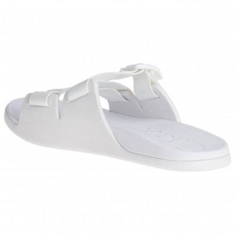 Chacos White Women\'s Chillos Slide-Sandals
