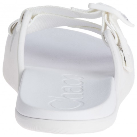 Chacos White Women\'s Chillos Slide-Sandals