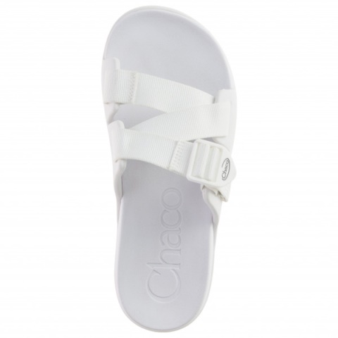 Chacos White Women\'s Chillos Slide-Sandals