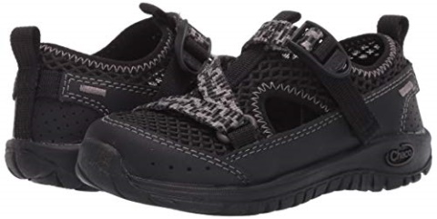 Black Chacos Boy\'s Odyssey Kids Water Shoe