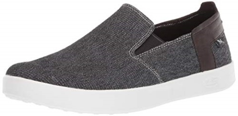 Black Chacos Men\'s Davis Fabric Slip-On Shoes
