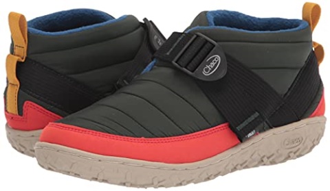 Blocked Forest Green Chacos Women\'s Ramble Puff Linear Snow Boot
