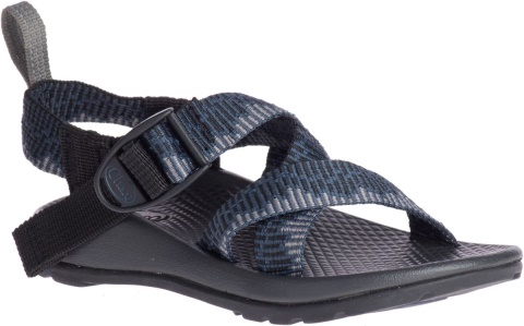 Chacos Amp Navy Little Kid\'s ZX/1 Ecotread Sandal