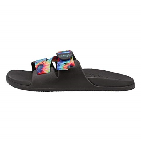 Chacos Dark Tie Dye Men\'s Chillos Slide Sandal