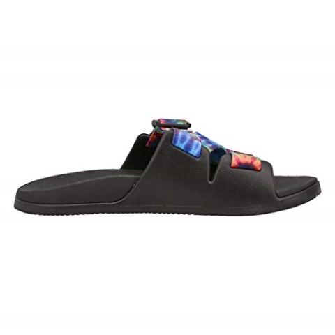 Chacos Dark Tie Dye Men\'s Chillos Slide Sandal