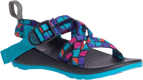 Chacos Little Kid\'s ZX/1 Ecotread Sandal Break Teal