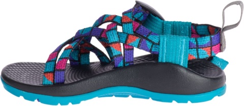 Chacos Little Kid\'s ZX/1 Ecotread Sandal Break Teal