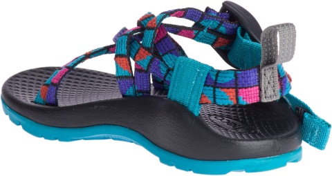 Chacos Little Kid\'s ZX/1 Ecotread Sandal Break Teal
