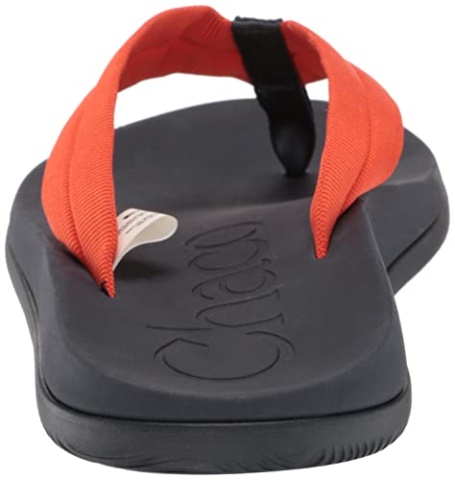 Chacos Men\'s Chillos Flip Sandal Tube Spicy Orange