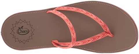 Chacos Women\'s J106412 Flip-Flop Motif Peach