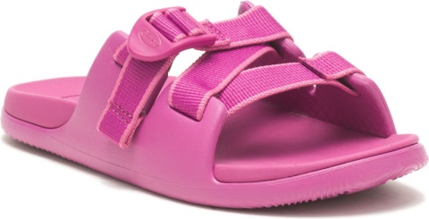 Little Kid\'s Chillos Slide Sandal Outskirt Fuchsia Chacos