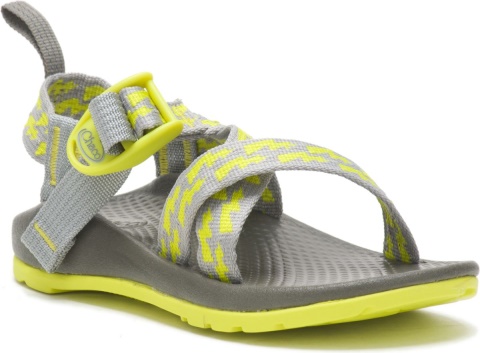 Little Kid\'s ZX/1 Ecotread Sandal Chacos Bolt Neon