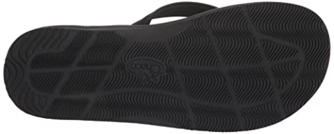 Men\'s Classic Leather Flip-Flop Black Chacos