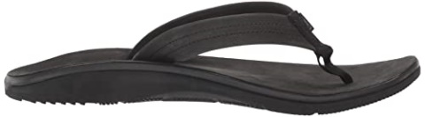 Men\'s Classic Leather Flip-Flop Black Chacos