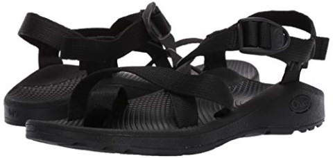 Solid Black Boy\'s & Men\'s Zcloud 2 Sandal Chacos