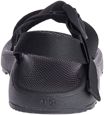 Solid Black Chacos Men\'s Mega Z Cloud