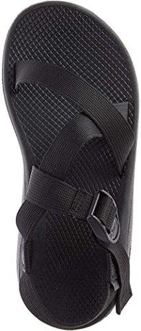 Solid Black Chacos Men\'s Mega Z Cloud