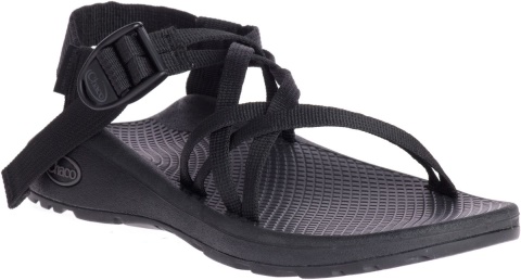 Solid Black Women\'s Z/Cloud Wide Width Chacos