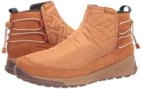 Women\'s Borealis Ridge Waterproof Ankle Boot Chacos Caramel Brown