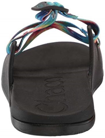 Women\'s Chillos Slidechillos Slide Sandal Dark Tie Dye Chacos