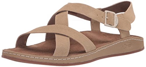 Women\'s Wayfarer Sandal Chacos Suede Buff